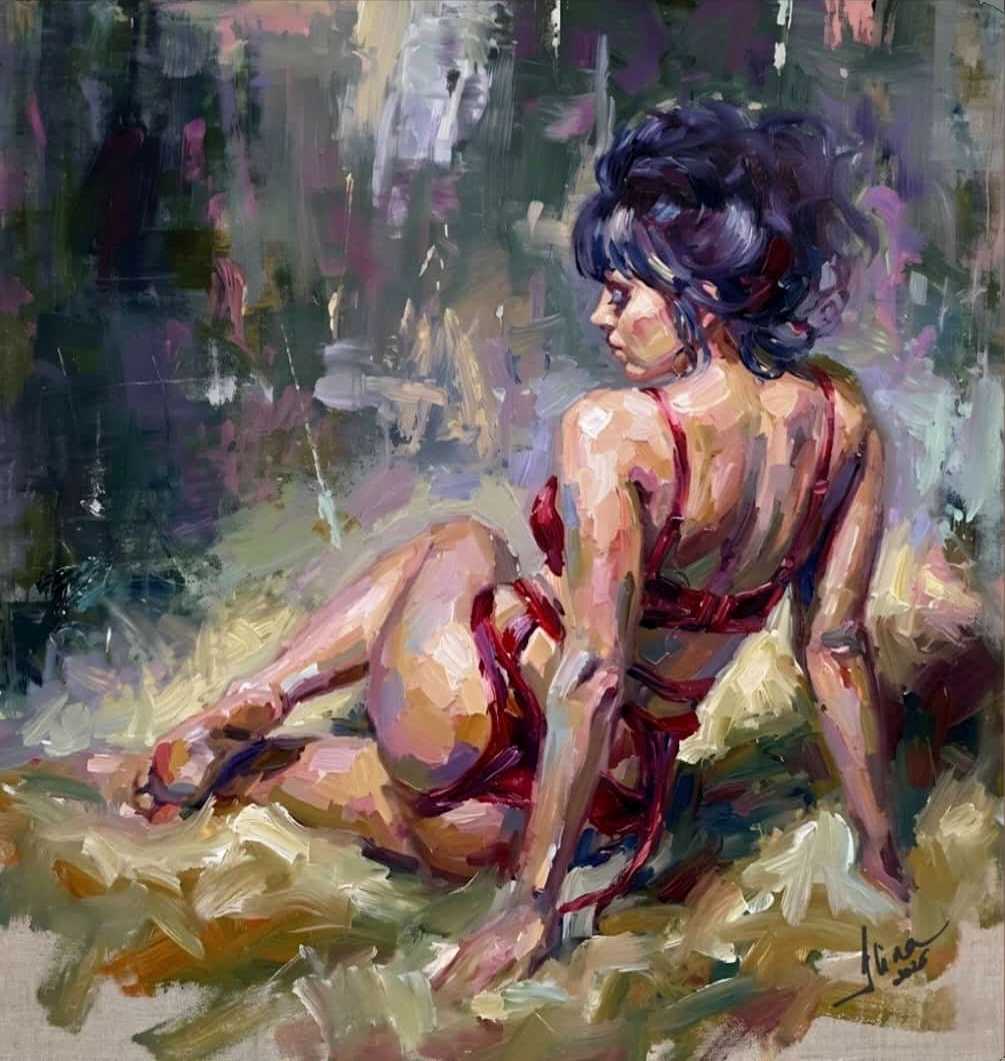 ArteDiAlina.com painting: Temptation ..